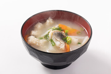 真鱈（マダラ）味噌汁