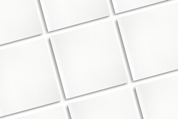 Square Magazine Cover Pages PNG Transparent Background