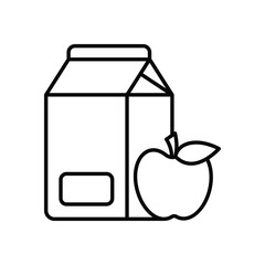 thin line Healthy Food vector icon