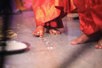 Saptapadi Mangalore wedding ritual 
