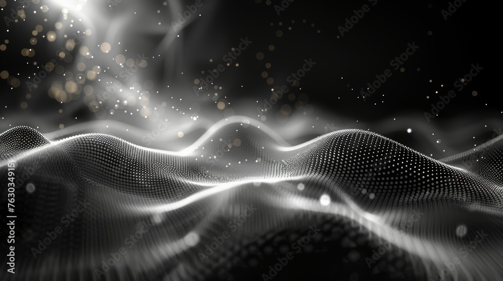 Aufkleber The abstract dots cloud, blizzard and whirlwind are presented on a transparent background with an effect of white smoke, fog, and spray.