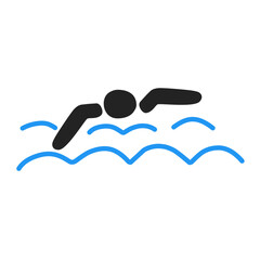 Swimming icon 