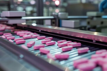 production of pharmaceutical tablets on a sorter in a pharmaceutical factory