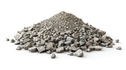 Clumping Bentonite Cat Litter On White, Banner Image For Website, Background, Desktop Wallpaper