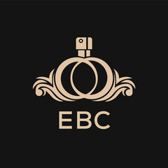 Obraz premium EBC Letter logo design template vector. EBC Business abstract connection vector logo. EBC icon circle logotype. 