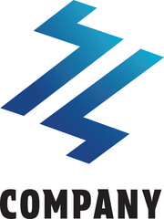 Energy logo design. Flash icon. Power logo. Eletric. Circle. blue energy logo design.  Usable for Business and Technology Logos. Flat Vector Logo Design Template Element