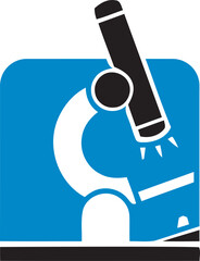 microscope logo