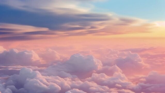 Sky, Pink clouds