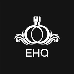 EHQ Letter logo design template vector. EHQ Business abstract connection vector logo. EHQ icon circle logotype.
