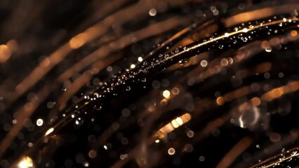 An extreme closeup of a shape memory alloy wire showcasing the tiny grains and boundaries that contribute to its unique properties.