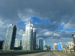 Toronto skyline skyscrapers