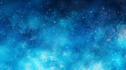 Light BLUE vector texture with milky way stars. Glitte - obrazy, fototapety, plakaty