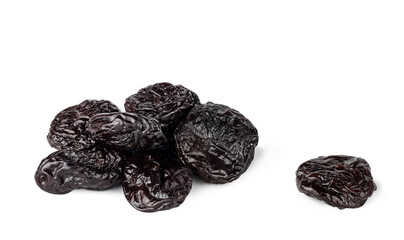 Prune isolated on a white background
