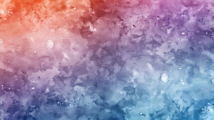 Fototapeta premium A watercolor background with a soft and artistic texture ideal for adding a creative and colorful touch to designs