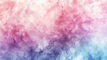 Fototapeta premium A watercolor background with a soft and artistic texture ideal for adding a creative and colorful touch to designs