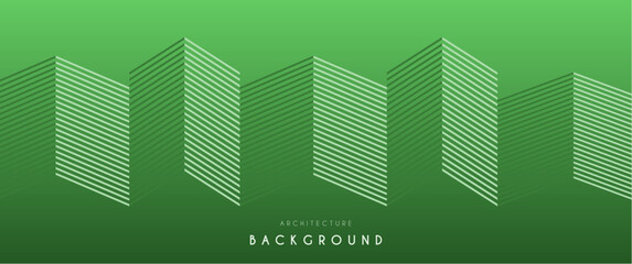 abstract city building stripes halftone, modern geometric stripes design for background, graphic, advertisement