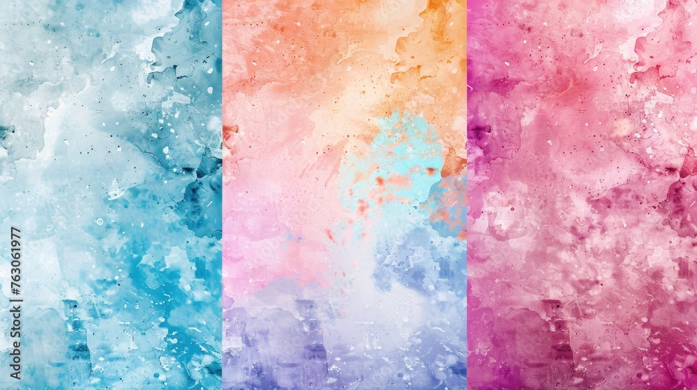 Poster A collection of four different colored backgrounds. Perfect for design projects