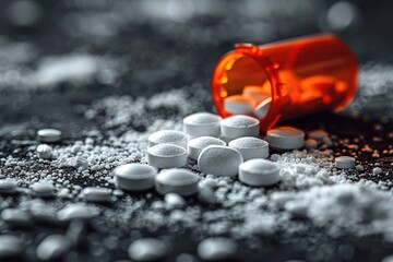 Drug addiction and substance abuse professional photography