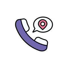 Obraz premium Delivery icon design with white background stock illustration