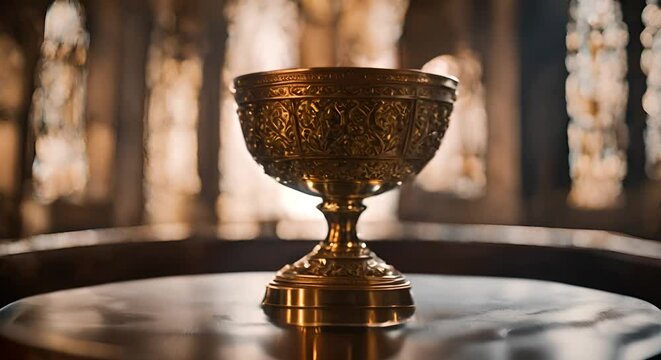 Chalice. The Holy Grail.