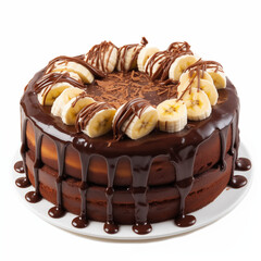 Chocolate banana cake