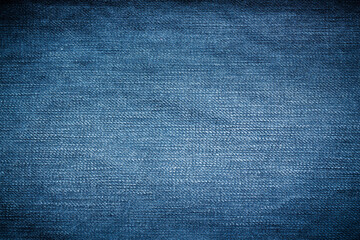 Retro color tone of blue denim jeans fabric texture for background website fashion design or...