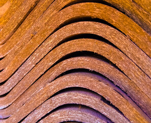 Artistic Solid Wood Texture: Gradient Waves Pattern
