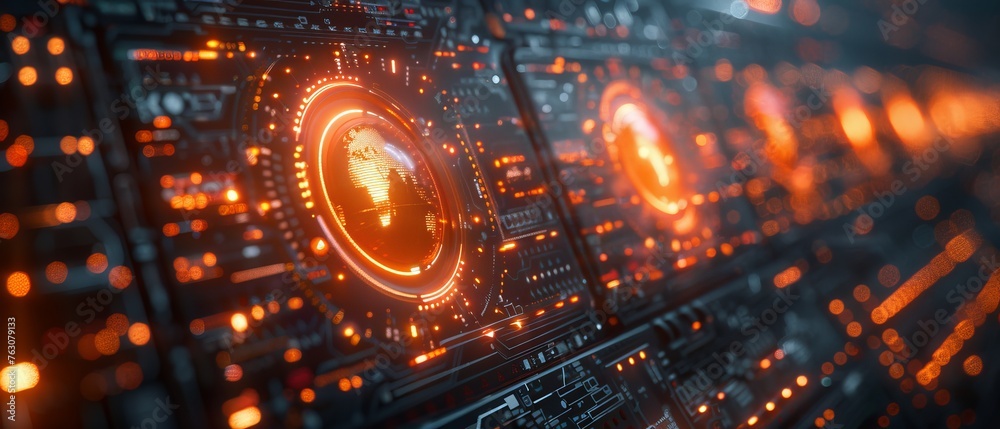 Poster Concept of GUI (Graphical User Interface).