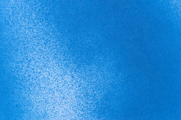 スプレー塗料で塗られた青色の背景	