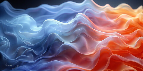 Obraz premium abstract background with waves