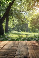 Fototapeta premium a picnic in the garden
