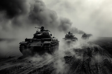 Marching Towards Victory: Capturing the Essence of WWII Through Dramatic War Photography