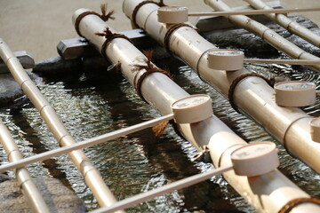 神社の手水舎