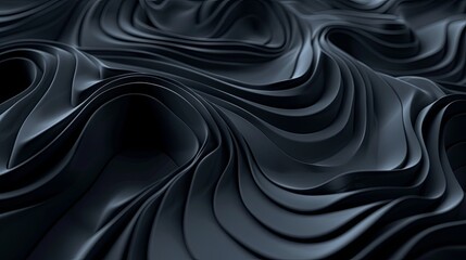 black silk waves background