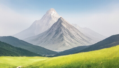 Landscape in mountain HD 8K wallpaper Stock Photographic Image - Powered by Adobe