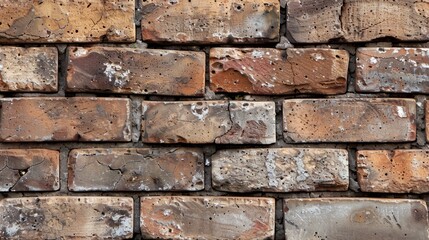 Weathered brick wall texture