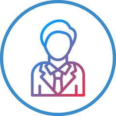Lawyer Icon Style