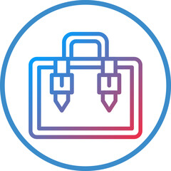 Briefcase Icon Style