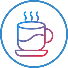 Hot Tea Icon Style