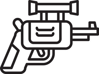 Space Gun Icon