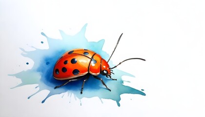 A beautiful and Tiny bug