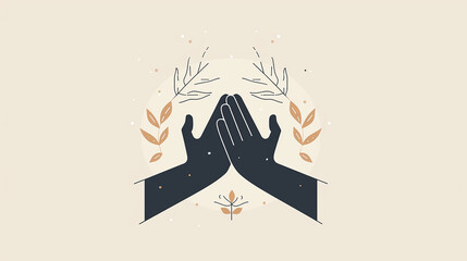 Community Engagement and Development. Neutral Background