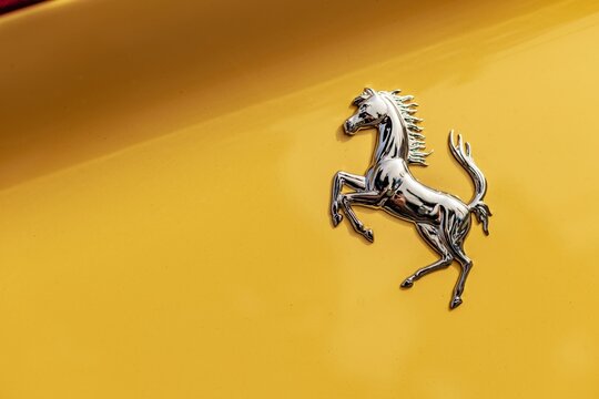 Ferrari Cavallino Emblem Detail