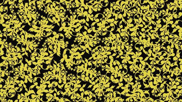 Abstract background gently moves at a slow rhythm.  