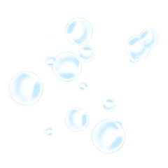soap bubbles
