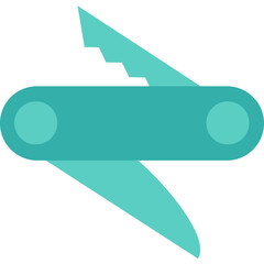 Cutter icon which can easily edit and modify - obrazy, fototapety, plakaty