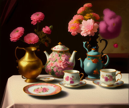 Still Life, Oil Painting
