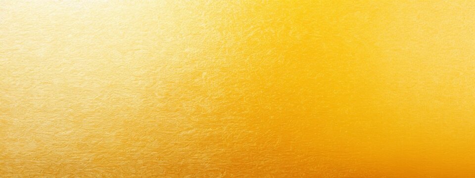 Blank Solid lemon yellow orange tone color paint on environmental friendly cardboard box kraft paper texture background with space minimal style