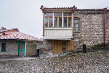 Fotobehang House in Sighnaghi town in Kakheti region, Georgia © Fotokon
