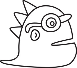 Doodle Monster Character
